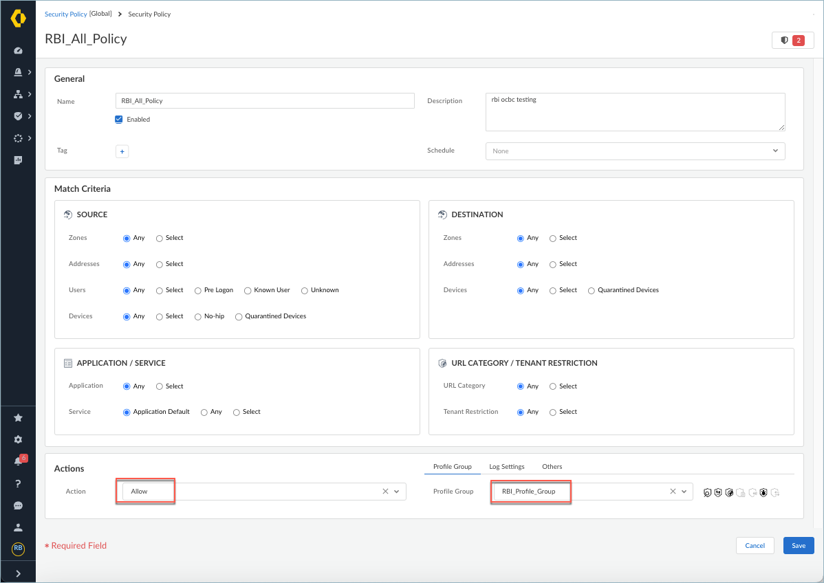Competitive analysis: Palo Alto 2