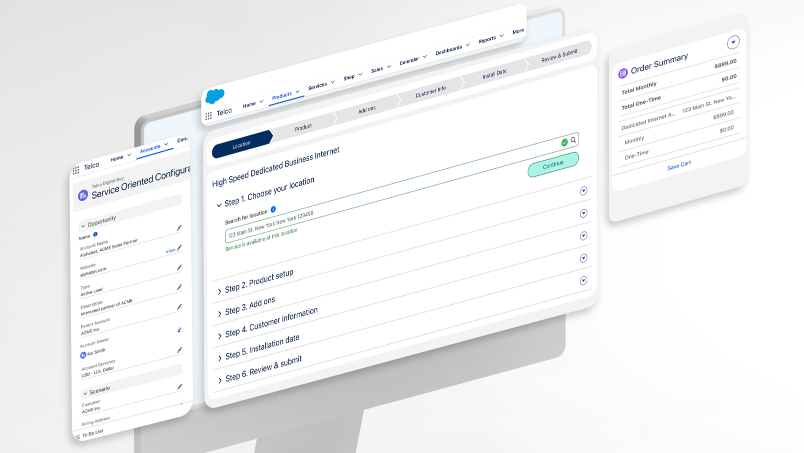 User Task Alignment: I flipped the experience to be service-based, leveraged Salesforce Lightning, and cut quoting time by 70%. Sales finally had a tool that worked the way they worked.