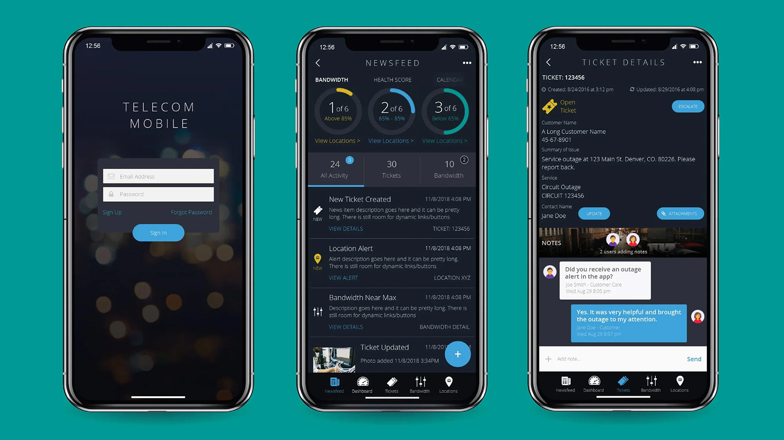 Delivered full-fidelity Axure prototype and specs used for usability testing and by dev/QA to implement the app.